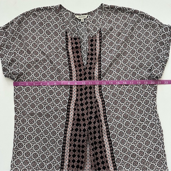 Max Studio Short Sleeve Blouse Size M Women - Picture 9 of 16